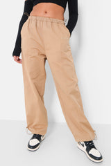 Twill parachute Pants 33955-BEIG