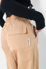 Twill parachute Pants 33955-BEIG