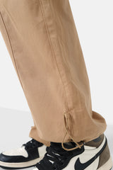 Twill parachute Pants 33955-BEIG