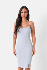 Dress mini ribbed 34213-LBLU