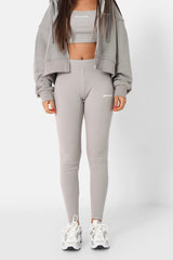 Legging Ribbed logo 34225-GREY