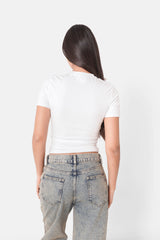 LOVE SUMMER PRINT SS TSHIRT 34230-WHIT