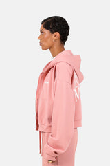 Hoodie ZIp-Up Elevate Backprint 34474-PINK