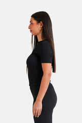 T-Shirt Textured 34515-BLAC