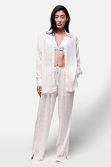 Pants Textured Slit opening 34524-OFFW