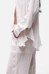 Pants Textured Slit opening 34524-OFFW