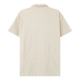 NEW PLISSE SS SHIRT 23696-BEIG