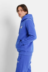 Logo Paris hoodie Blue
