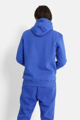 Logo Paris hoodie Blue