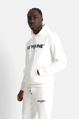 Logo Paris hoodie White