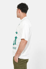 Vintage print Tee 23737-WHIT
