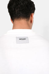Vintage print Tee 23737-WHIT