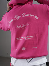 never stop dreaming hoodie 12944-pink