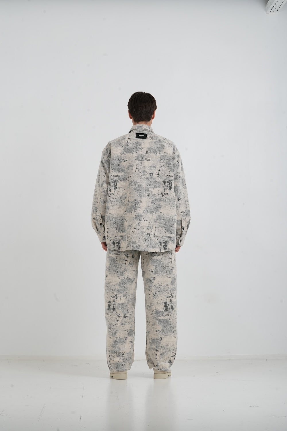 Sixth June Relief Paisley Pants 23901-BEIG