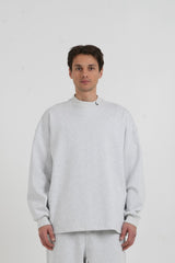 Sixth June Essential Oversize Heavy Fluid Sweatshirt 25781-LGRE