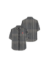 Stripes Knit Shirt 25932-BLAC