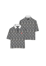 Peacock Relax Polo Shirt 25934-BLAC