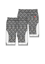 Peacock Relax Polo Shorts 25935-BLAC