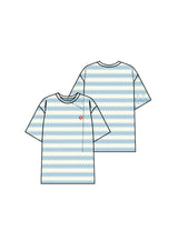 Knit Tee 26012-BLUE