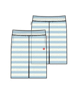 Knit Shorts 26013-BLUE