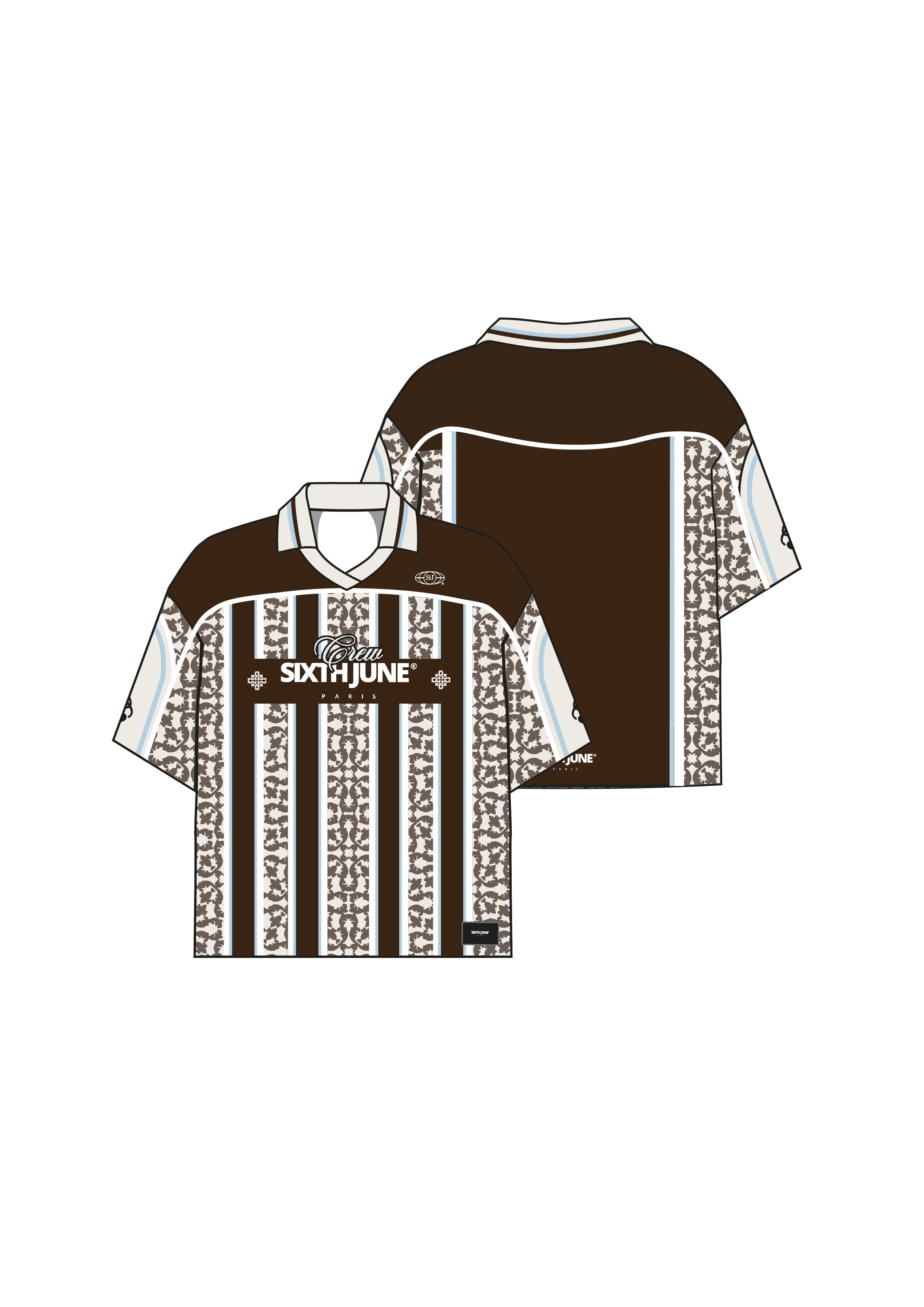 Oversize Soccer Jersey 26050-BROW