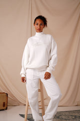 Sweatshirt High Neck Moments 34465-WHIT