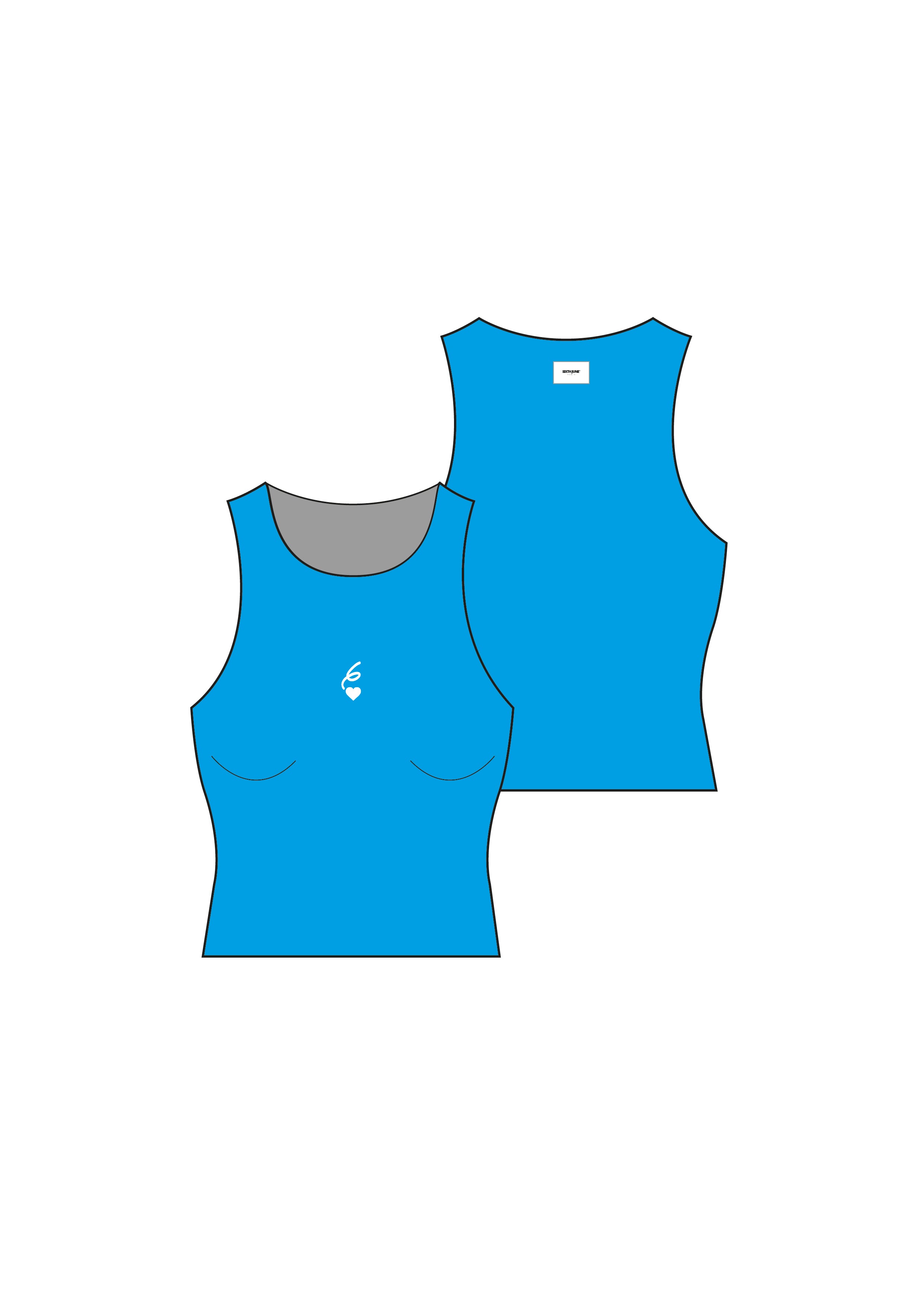 Logo Tank Top 34587-BLUE