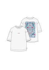 Tropical Parrots Tee 34870-OFFW