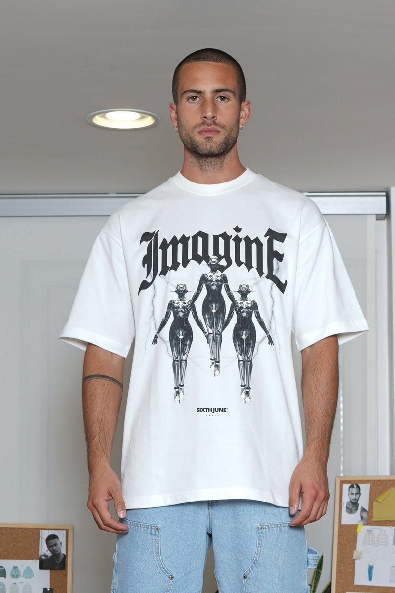 SS t-shirt imagine 25304-WHIT