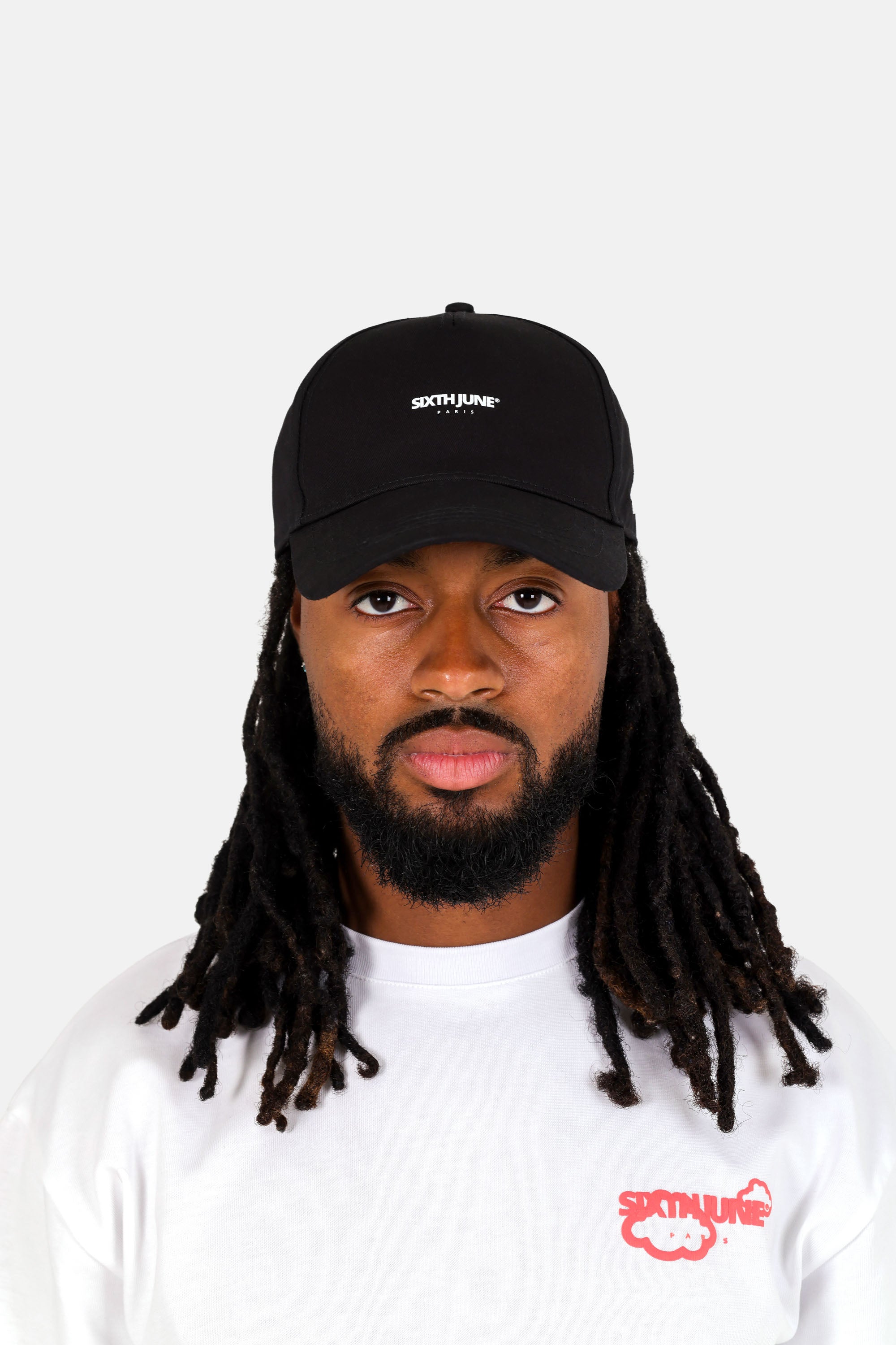 Essential Sixth June 6 panel Cap 25686-BLAC