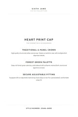 HEART Printed Cap