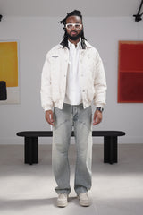 Sixth June Graphic and Textured Jacket 25820-BEIG