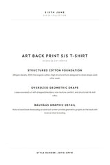 ART Back Print S/S T-shirt