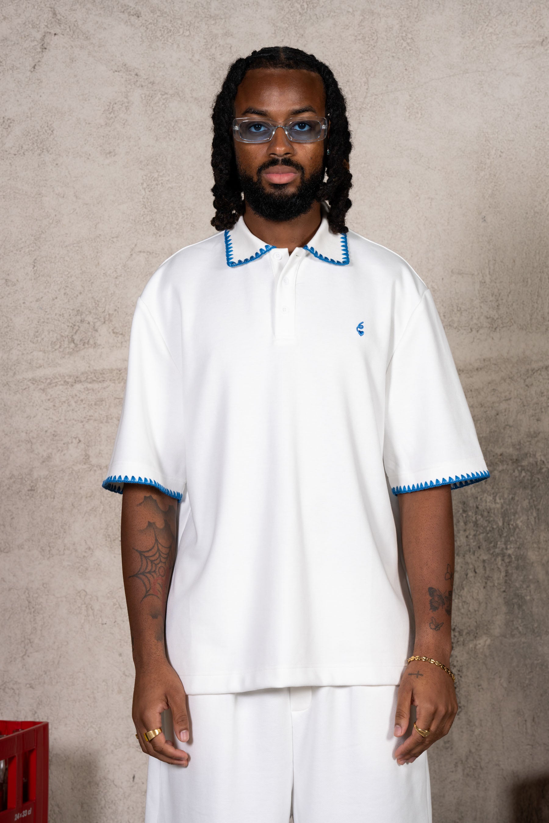 Oversize Polo Shirt 25930-WHIT