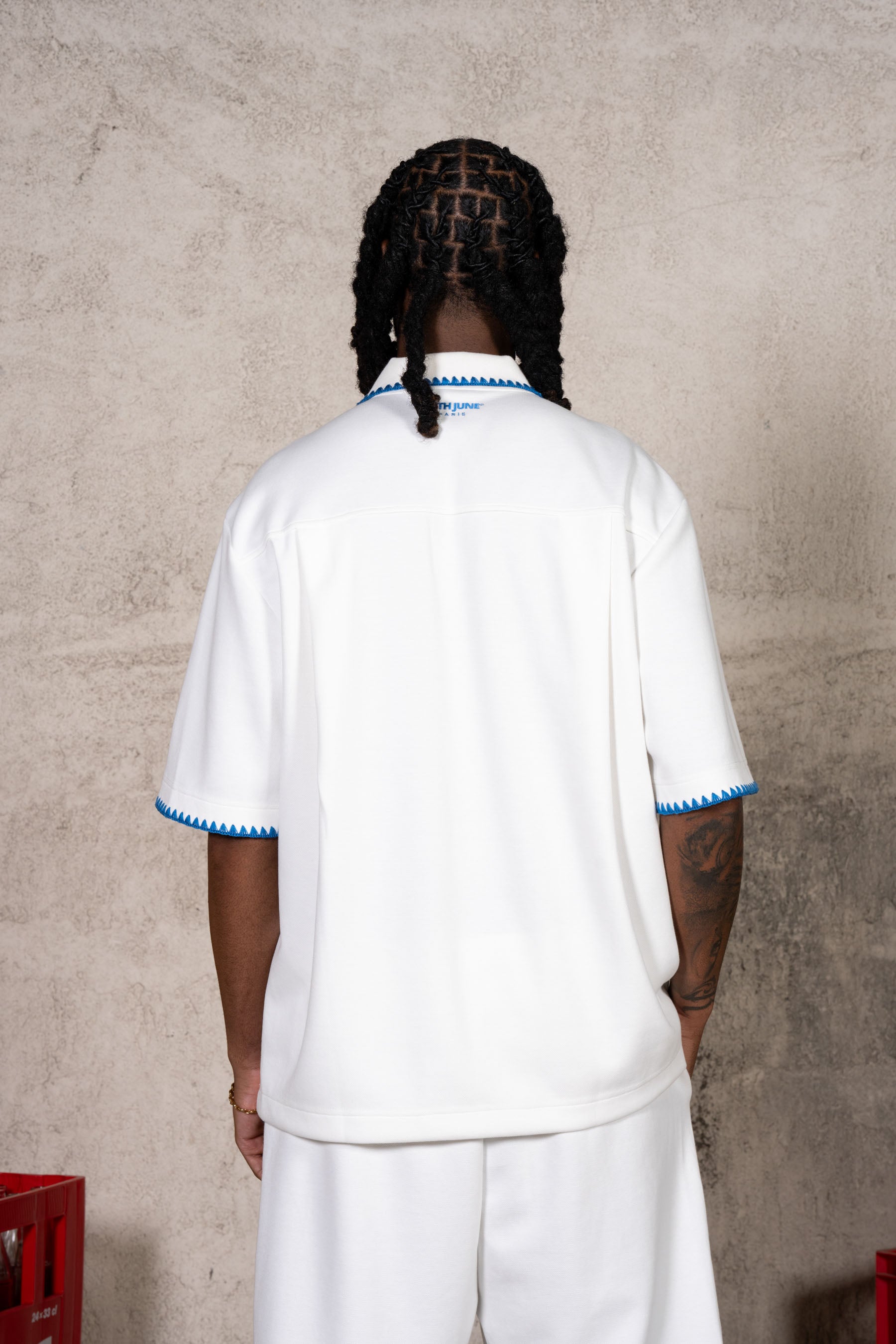 Oversize Polo Shirt 25930-WHIT