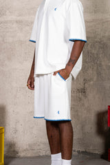 Pique Shorts 25931-WHIT