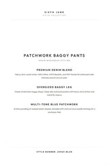 PATCHWORK baggy Pant