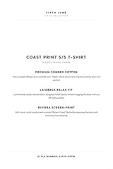 COAST Printed S/S T-Shirt