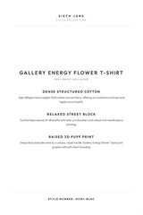 GALLERY Energy Flower S/S T-Shirt