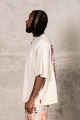 Puerto Rico Stamp Tee 26004-BEIG