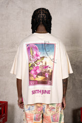 Puerto Rico Stamp Tee 26004-BEIG