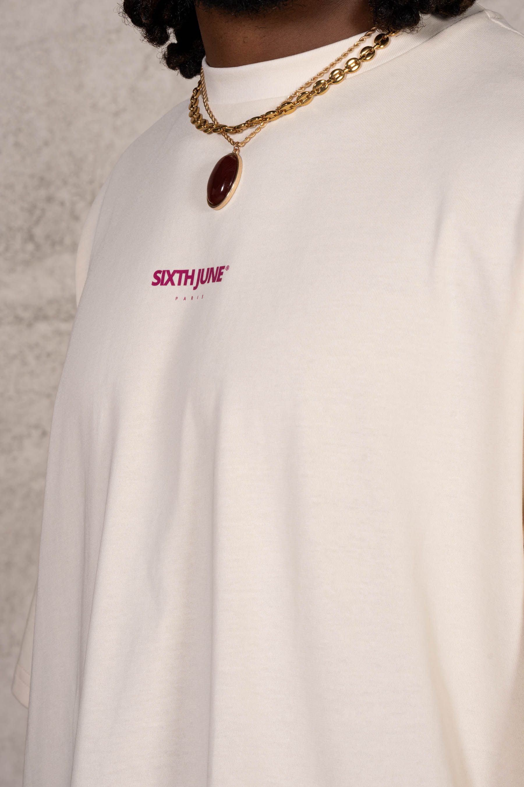 Puerto Rico Stamp Tee 26004-BEIG