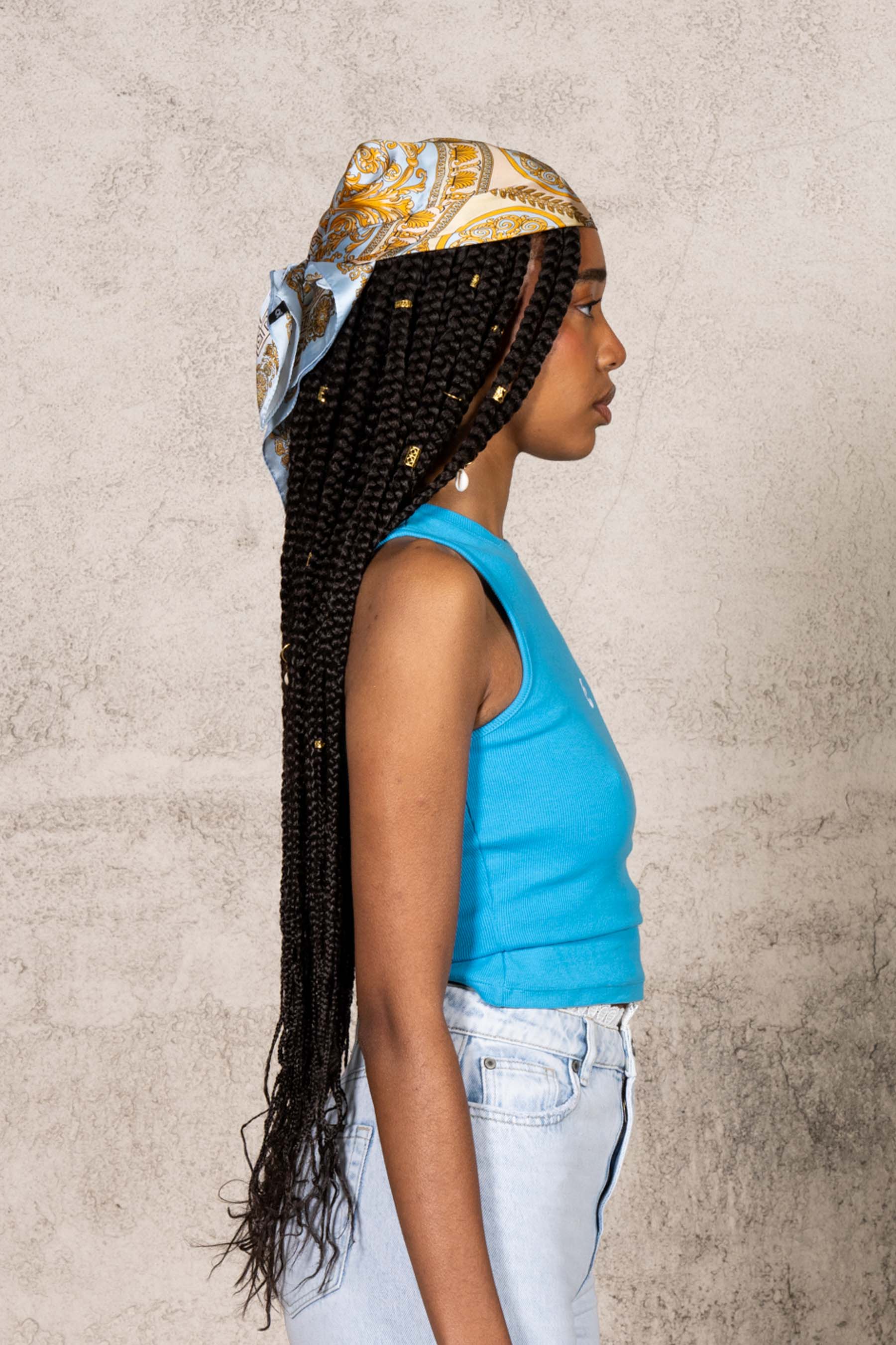 Logo Tank Top 34587-BLUE