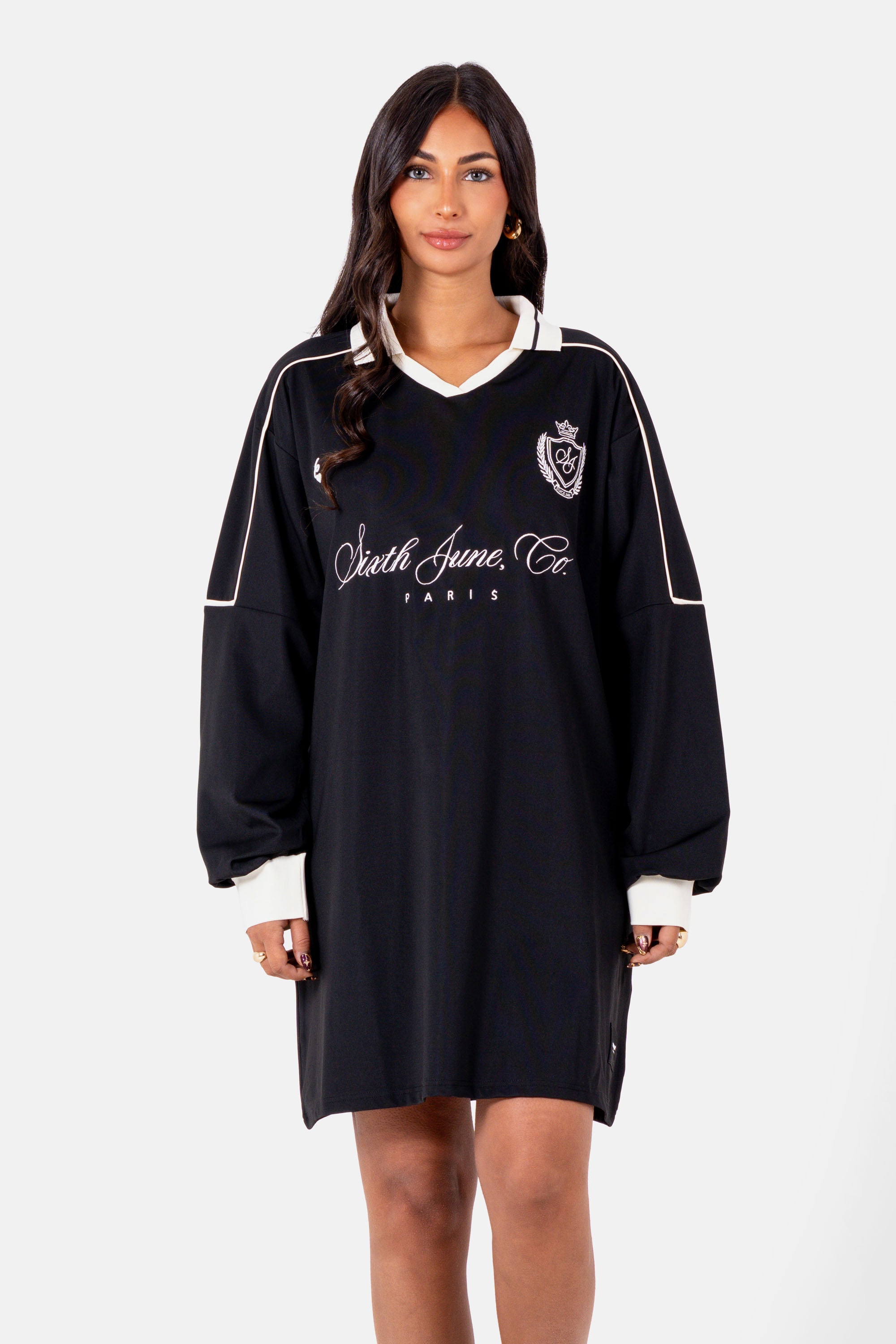 Soccer Sixth June Signature ls Dress 34622-BLAC