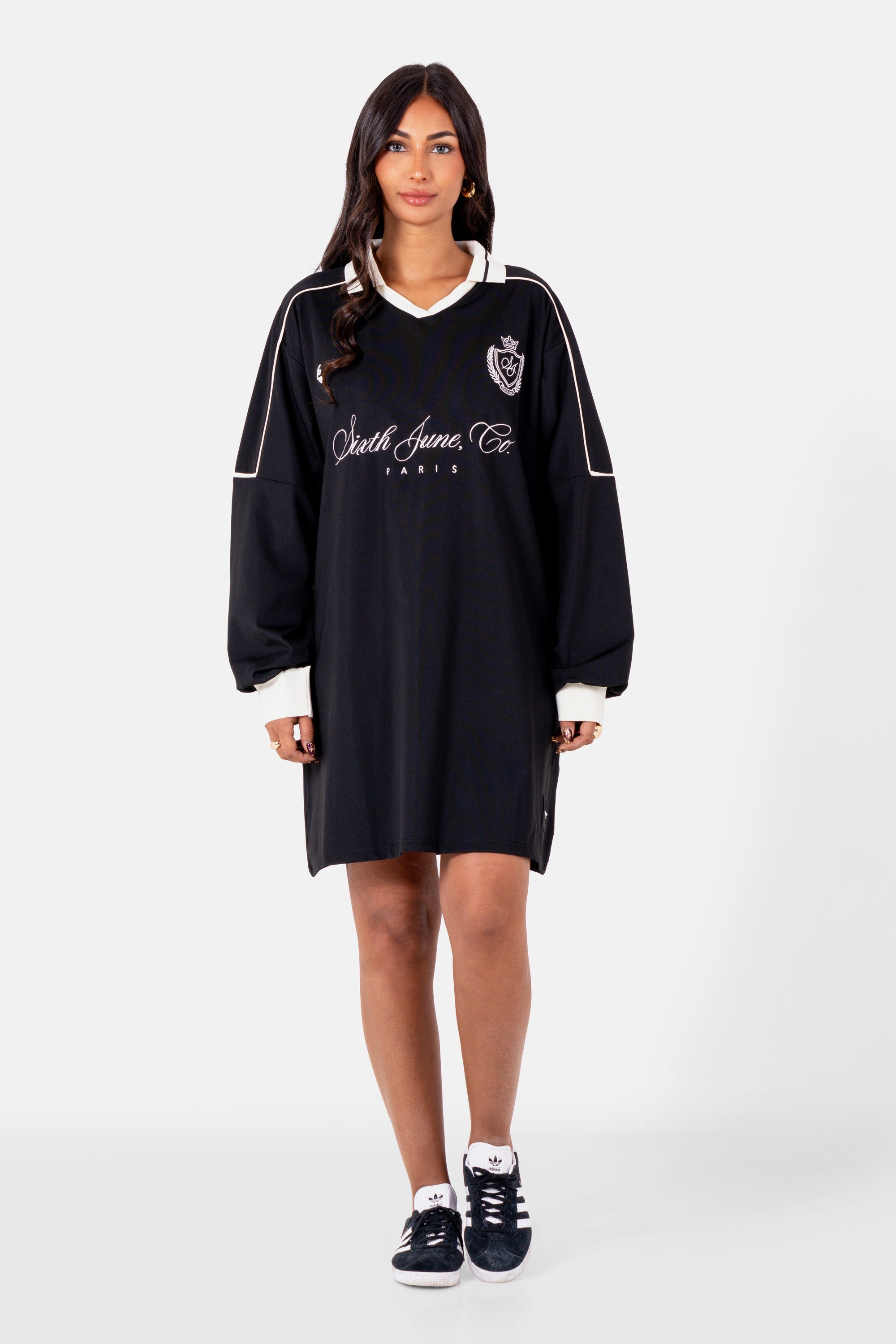 Soccer Sixth June Signature ls Dress 34622-BLAC
