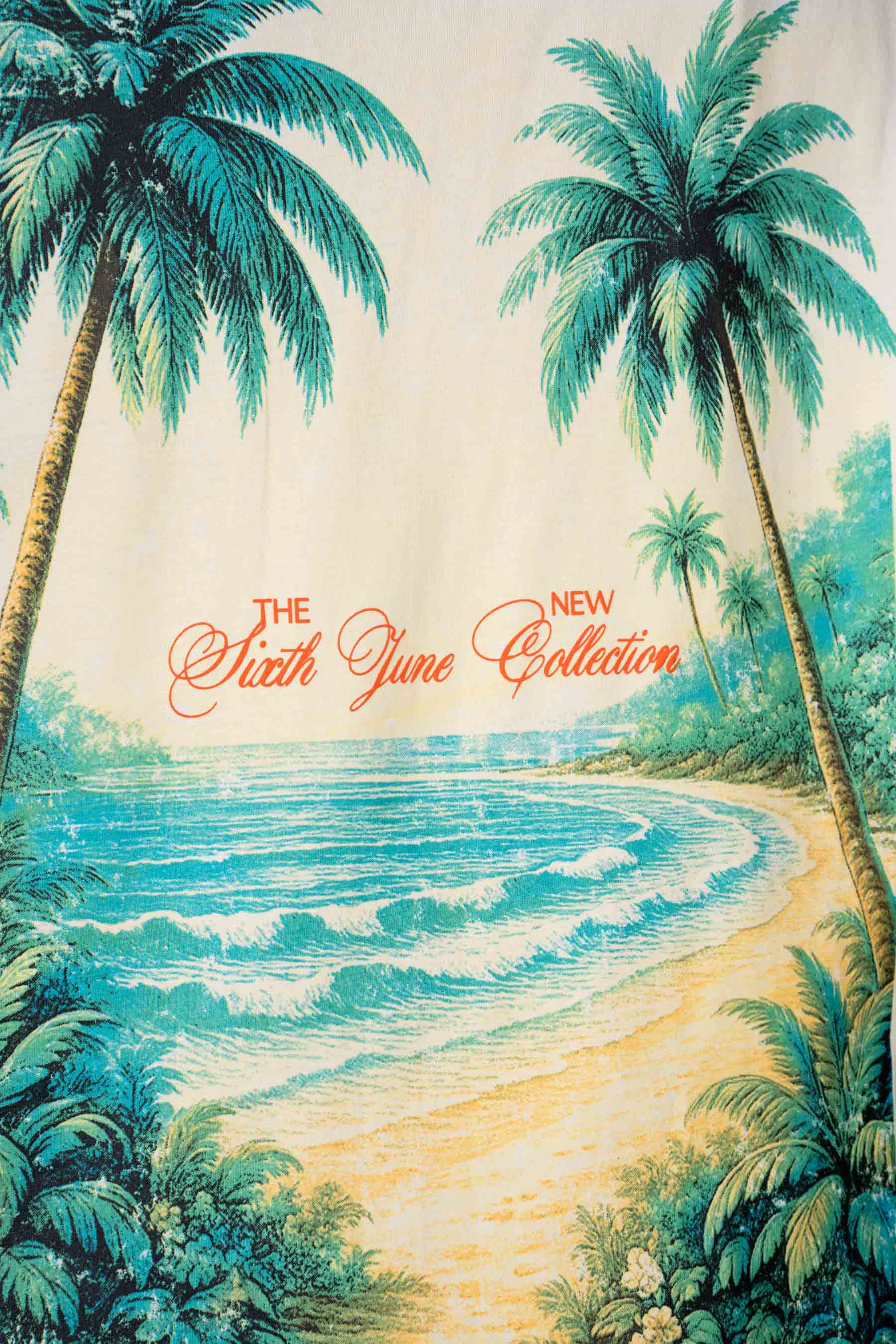 Carribean Beach Tee 34872-OFFW