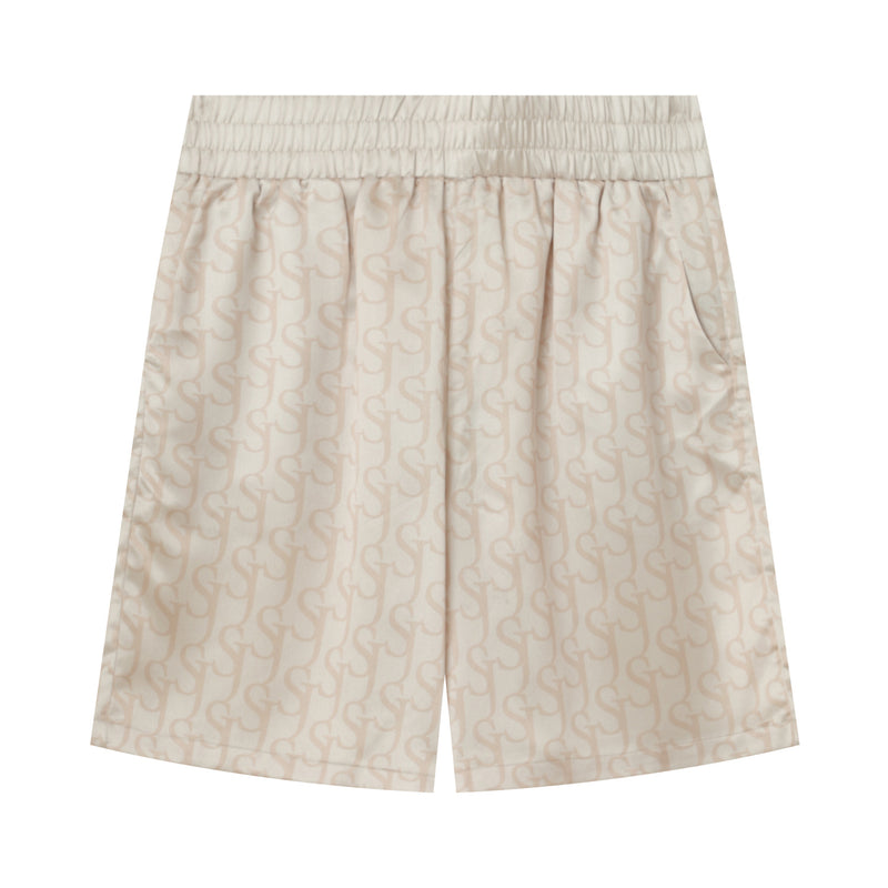 Monogram shorts 22840-beig