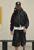 heavy coton zipup hoodie 25910-blac