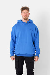 Hoodie curly logo hoodie Blue 12447-BLUE