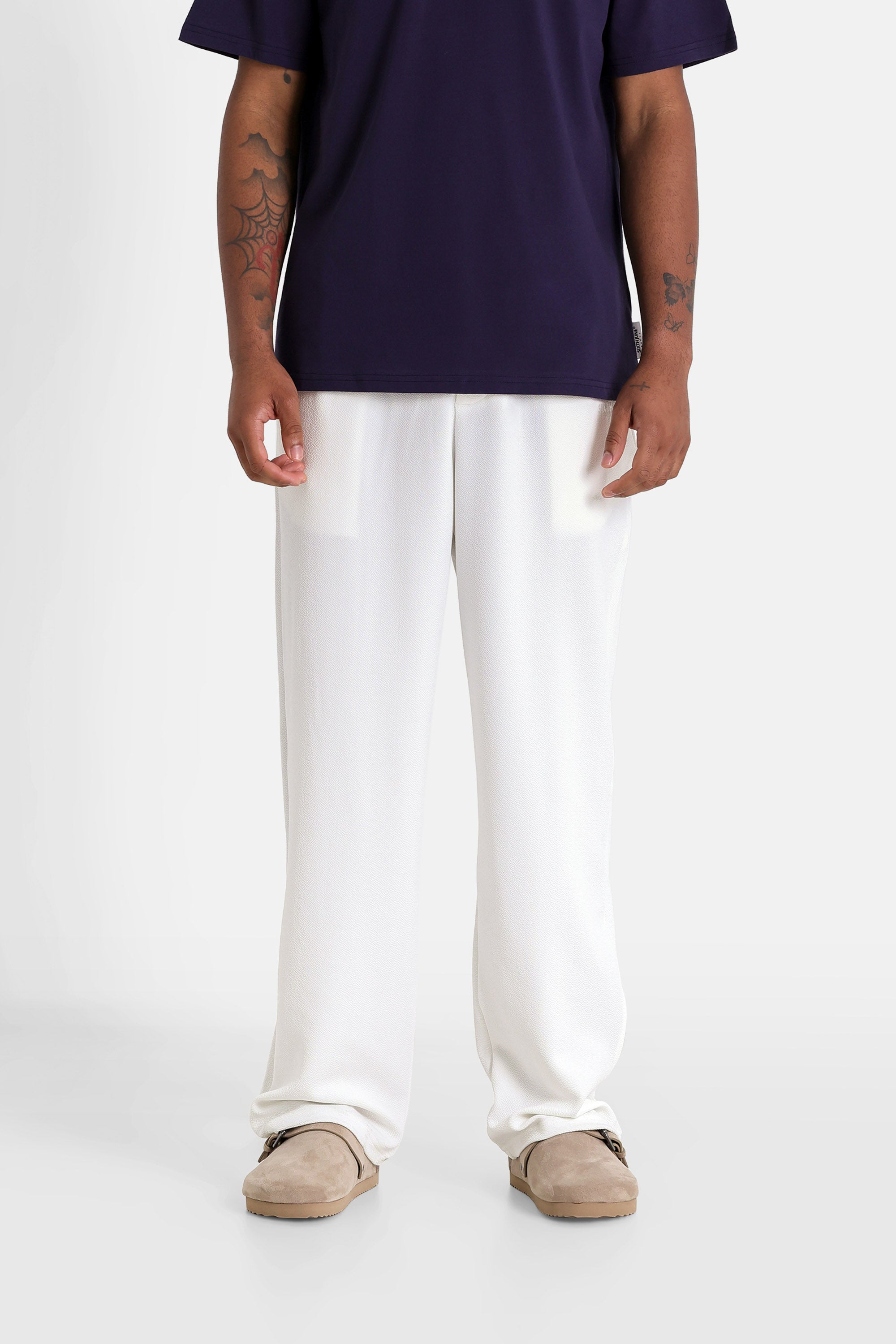 Crepe Pants 12748-WHIT – Sixth June